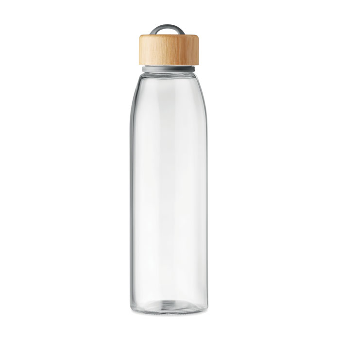 Glass water bottle